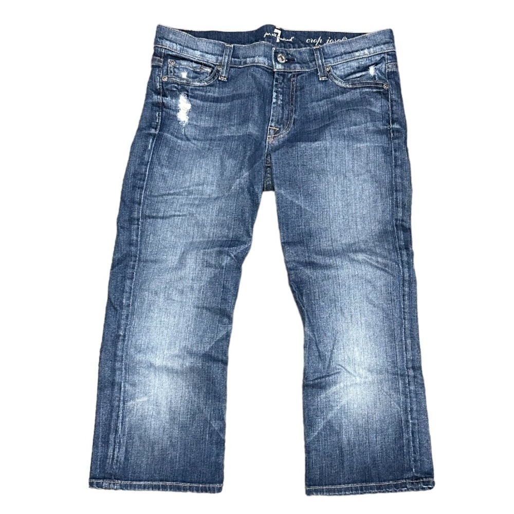 7 for all mankind crop Josefina skinny boyfriend size 26